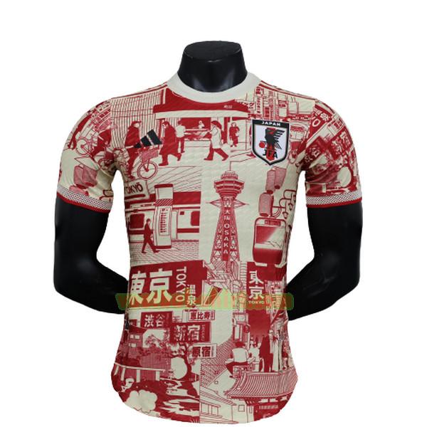 japan player special edition shirt 2023 wit rood mannen