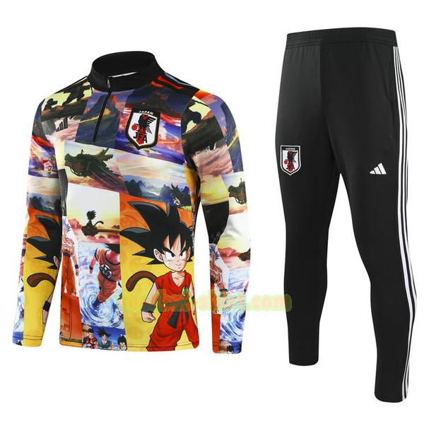 japan set half zipper trainingspak 2024 colorful kinderen