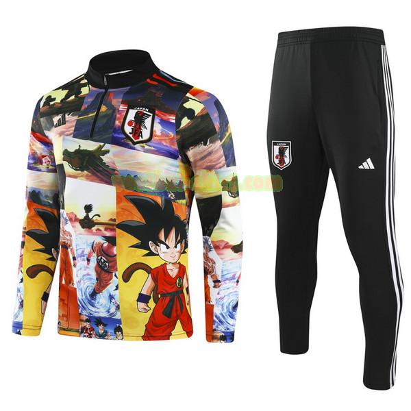 japan set half zipper trainingspak 2024 colorful mannen