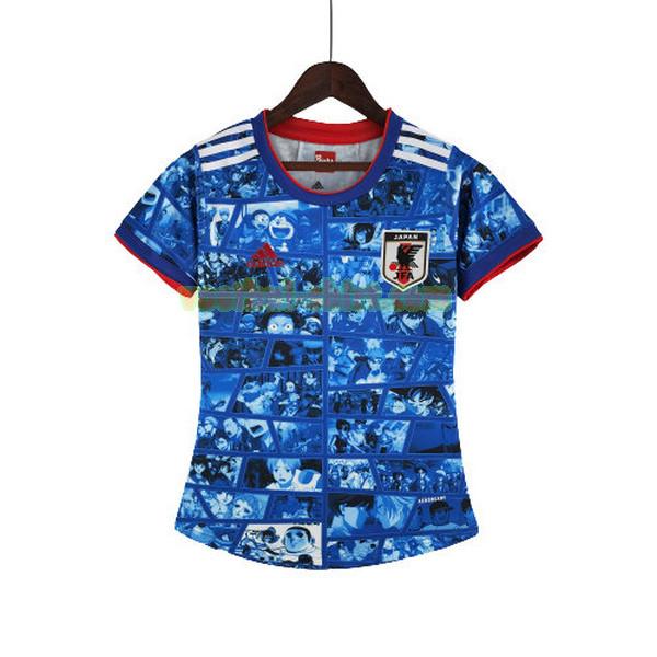 japan thuis shirt 2022 blauw dames