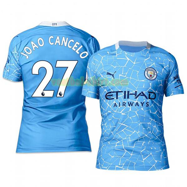 joao cancelo 27 manchester city thuis shirt 2020-2021 mannen