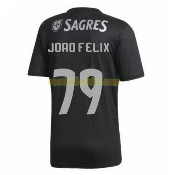 joao felix 79 benfica uit shirt 2020-2021 zwart mannen