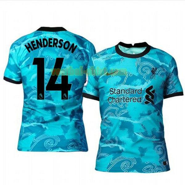 jordan henderson 14 liverpool uit shirt 2020-2021 mannen