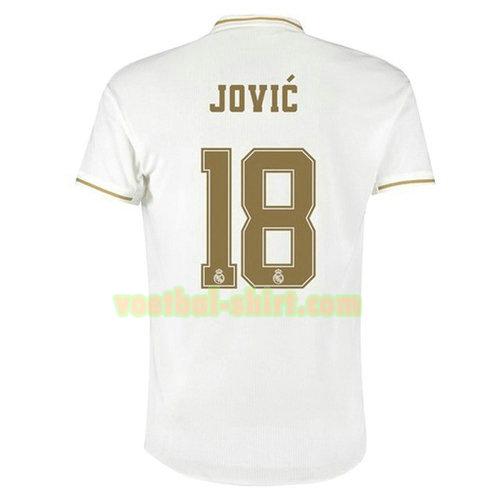 jovic 18 real madrid thuis shirt 2019-2020 mannen