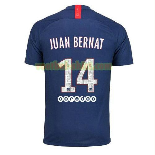 juan bernat 14 paris saint germain thuis shirt 2019-2020 mannen