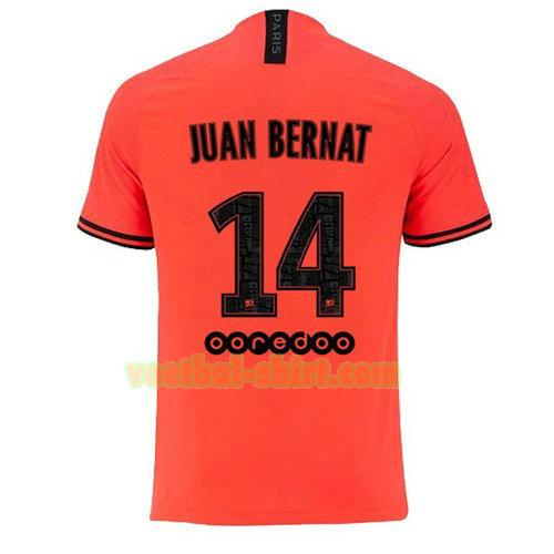 juan bernat 14 paris saint germain uit shirt jordan 2020 mannen