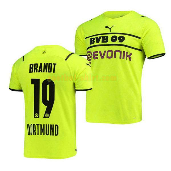 julian brandt 19 borussia dortmund 3e shirt 2021 2022 groen mannen