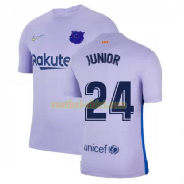 junior 24 barcelona uit shirt 2021 2022 geel mannen