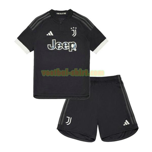 juventus 3e shirt 2023 2024 zwart kinderen
