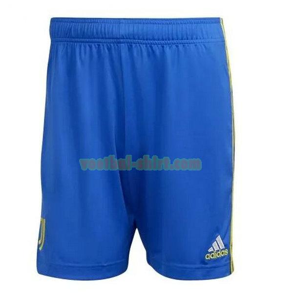 juventus 3e shorts 2021 2022 blauw mannen