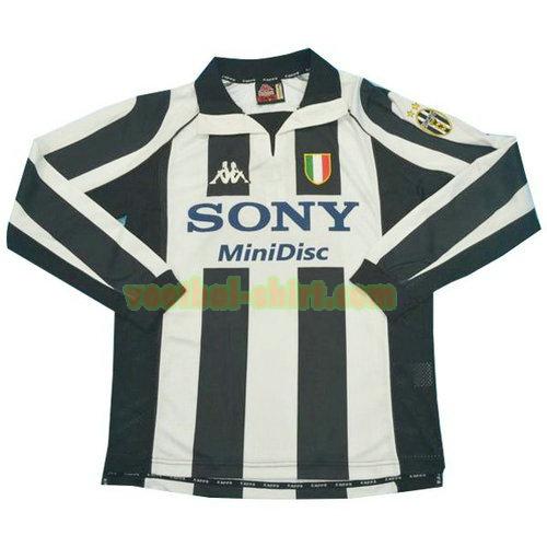 juventus lange mouwen thuis shirt 1997 1998 mannen