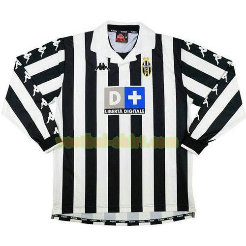 juventus lange mouwen thuis shirt 1999 2000 mannen