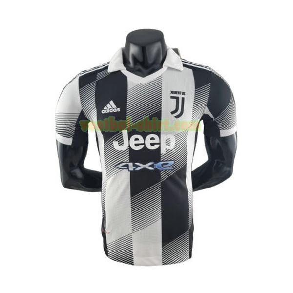 juventus player special edition shirt 2022 2023 zwart rood mannen