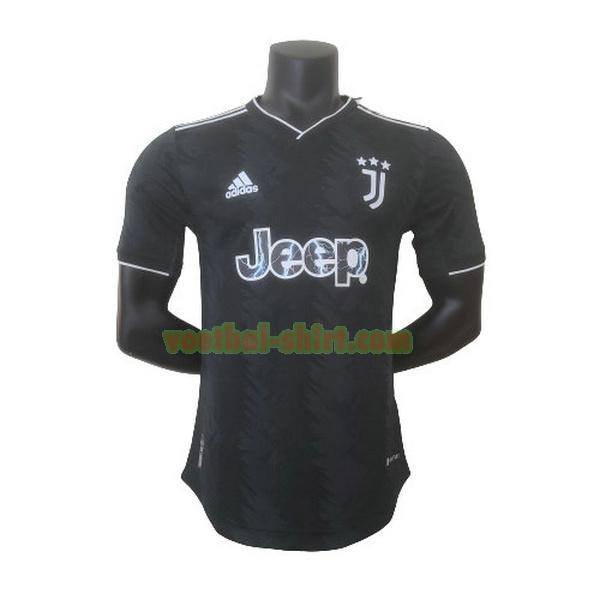 juventus player uit shirt 2022 2023 zwart mannen