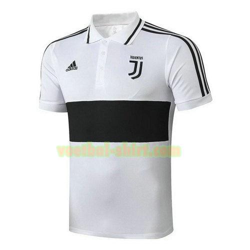 juventus poloshirt 2019-2020 wit zwart mannen