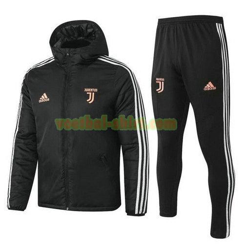 juventus set jasje 2019-2020 zwart mannen