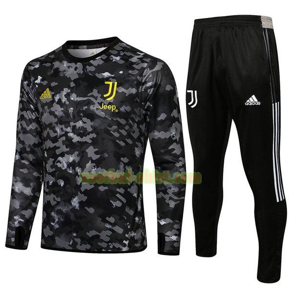 juventus set trainingspak 2021 2022 grijs mannen