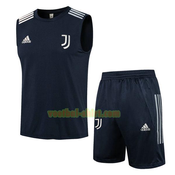 juventus set vest 2021 2022 blauw mannen