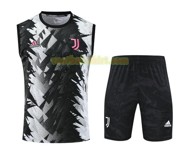 juventus set vest shirt 2023 2024 zwart mannen