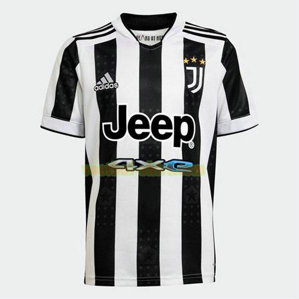 juventus thuis shirt 2021 2022 thailand zwart wit mannen