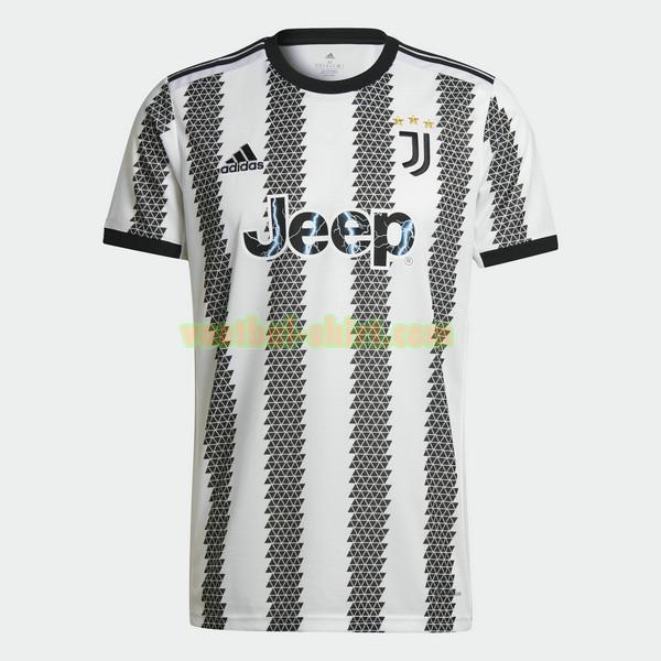 juventus thuis shirt 2022 2023 zwart wit mannen