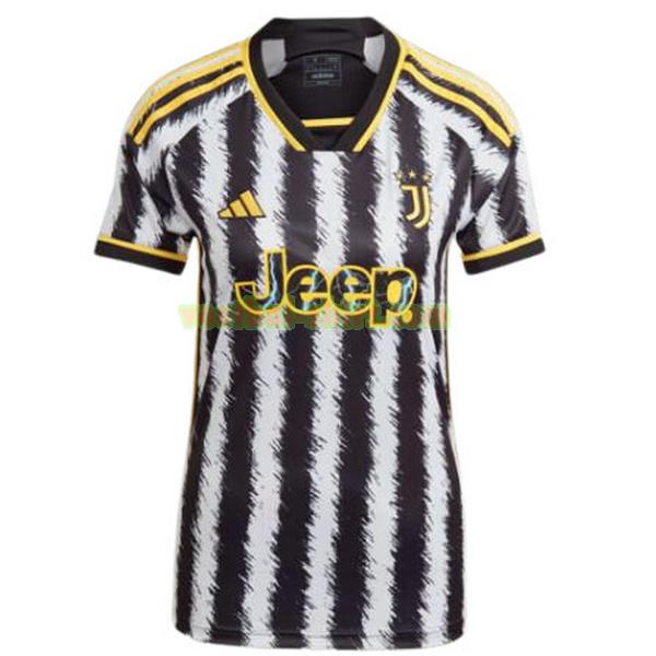 juventus thuis shirt 2023 2024 zwart wit dames