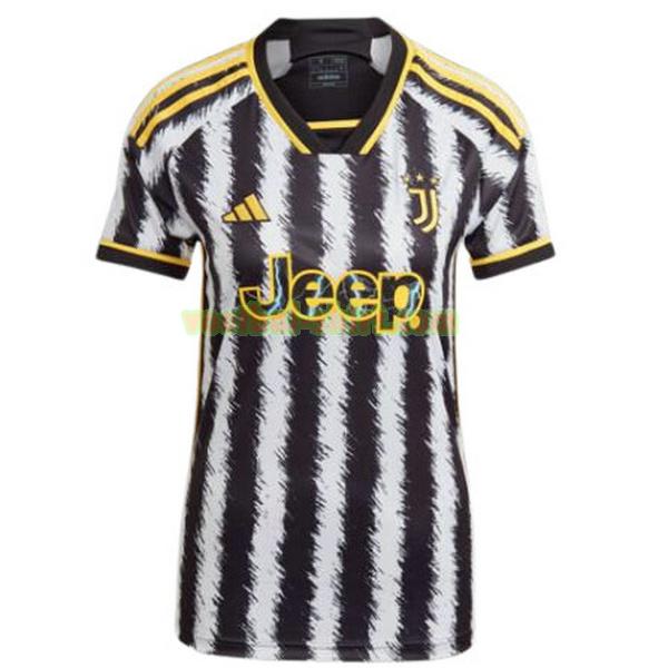 juventus thuis shirt 2023 2024 zwart wit dames