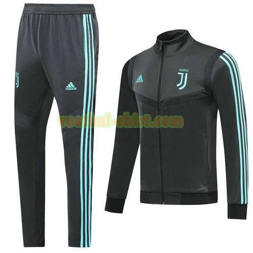 juventus trainingspak 2019 2020 grijs marinekleur mannen