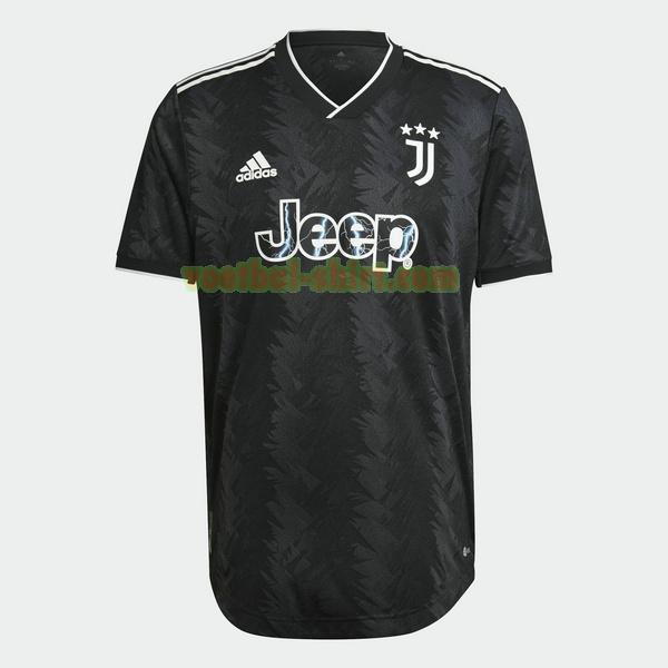 juventus uit shirt 2022 2023 thailand zwart mannen