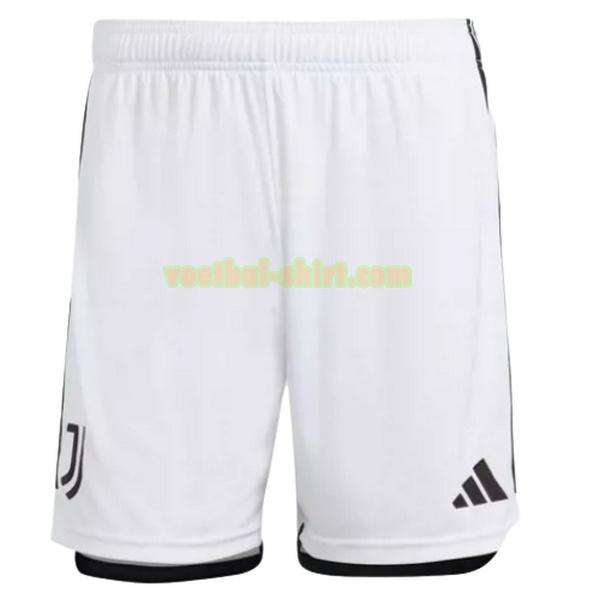 juventus uit shorts 2023 2024 wit mannen