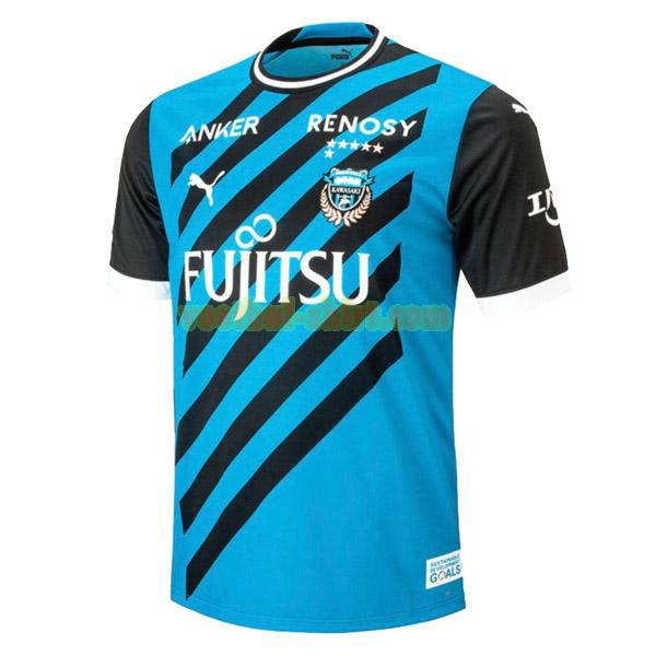 kawasaki frontale thuis voetbalshirt 2023 2024 thailand blauw mannen