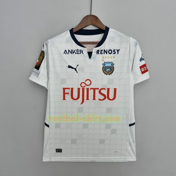kawasaki frontale uit shirt 2022 2023 thailand wit mannen