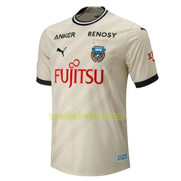 kawasaki frontale uit voetbalshirt 2023 2024 thailand wit mannen