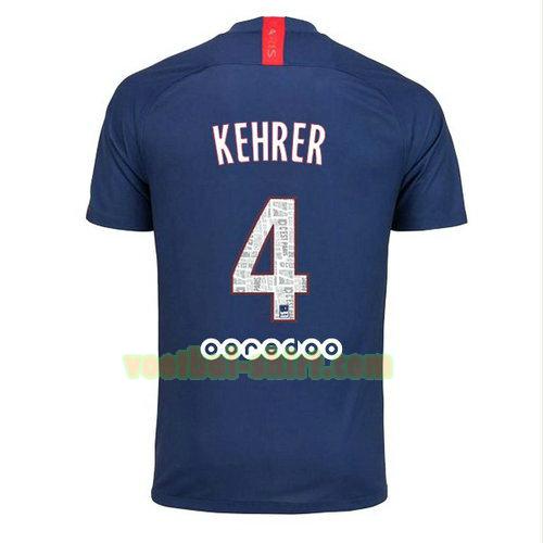 kehrer 4 paris saint germain thuis shirt 2019-2020 mannen