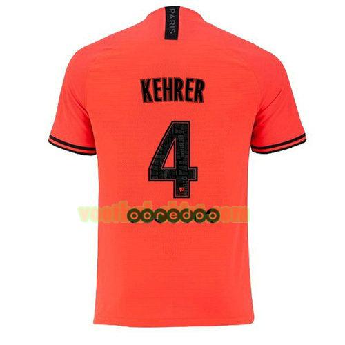 kehrer 4 paris saint germain uit shirt jordan 2020 mannen