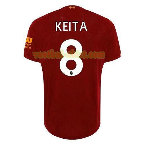 keita 8 liverpool thuis shirt 2019-2020 mannen