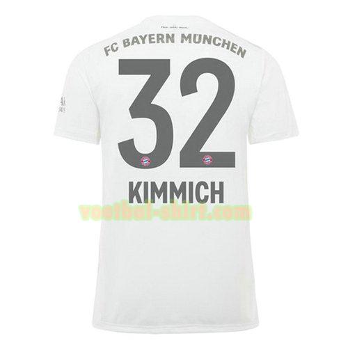 kimmich 32 bayern münchen uit shirt 2019-2020 mannen
