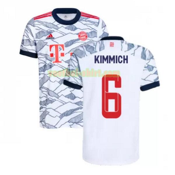 kimmich 6 bayern münchen 3e shirt 2021 2022 zwart mannen