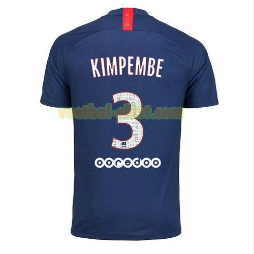 kimpembe 3 paris saint germain thuis shirt 2019-2020 mannen