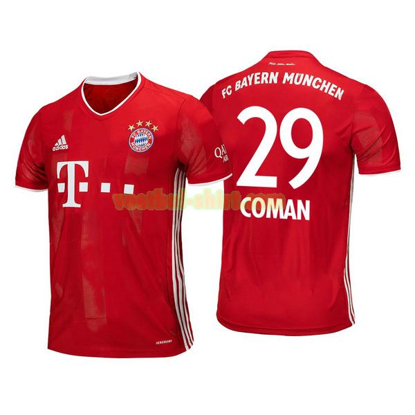 kingsley coman 29 bayern münchen thuis shirt 2020-2021 mannen