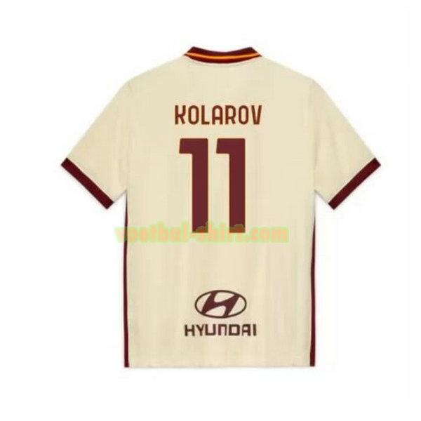 kolarov 11 as roma uit shirt 2020-2021 mannen