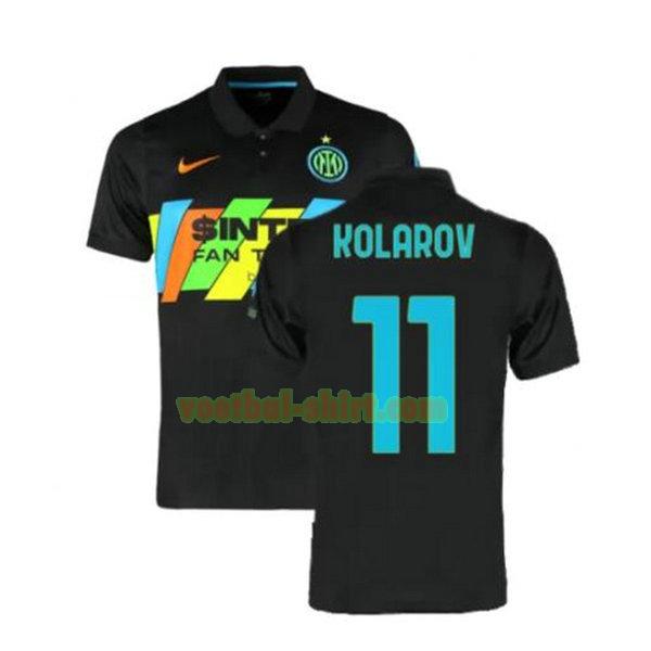 kolarov 11 inter milan 3e shirt 2021 2022 zwart mannen