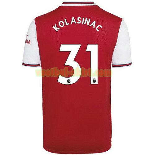 kolasinac 31 arsenal thuis shirt 2019-2020 mannen