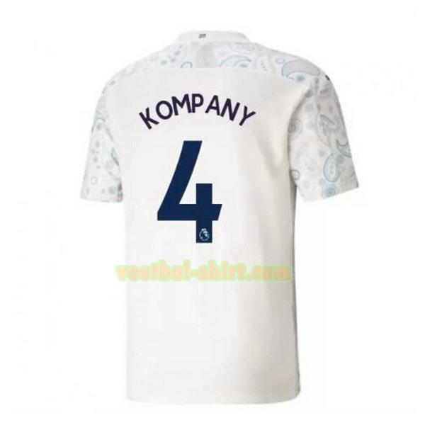 kompany 4 manchester city 3e shirt 2020-2021 mannen