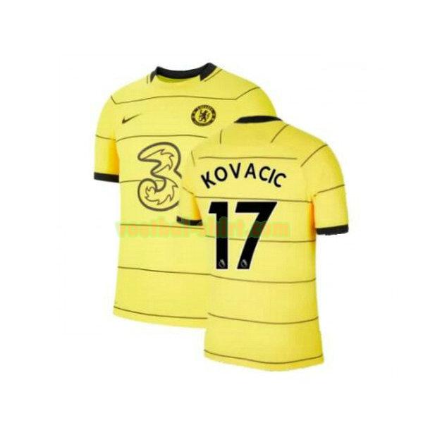 kovacic 17 chelsea 3e shirt 2021 2022 geel mannen