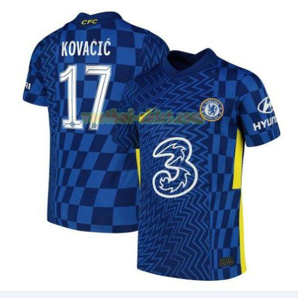kovacic 17 chelsea thuis shirt 2021 2022 blauw mannen