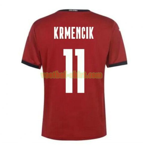 krmencik 11 tsjechische republiek thuis shirt 2020 mannen