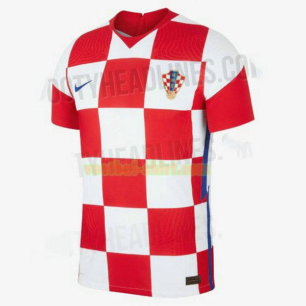 kroatië thuis shirt 2020 thailand mannen