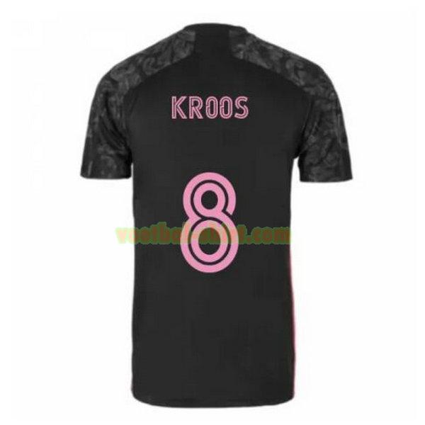 kroos 8 real madrid 3e shirt 2020-2021 zwart mannen