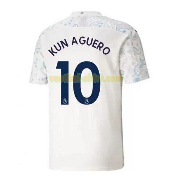 kun aguero 10 manchester city 3e shirt 2020-2021 mannen